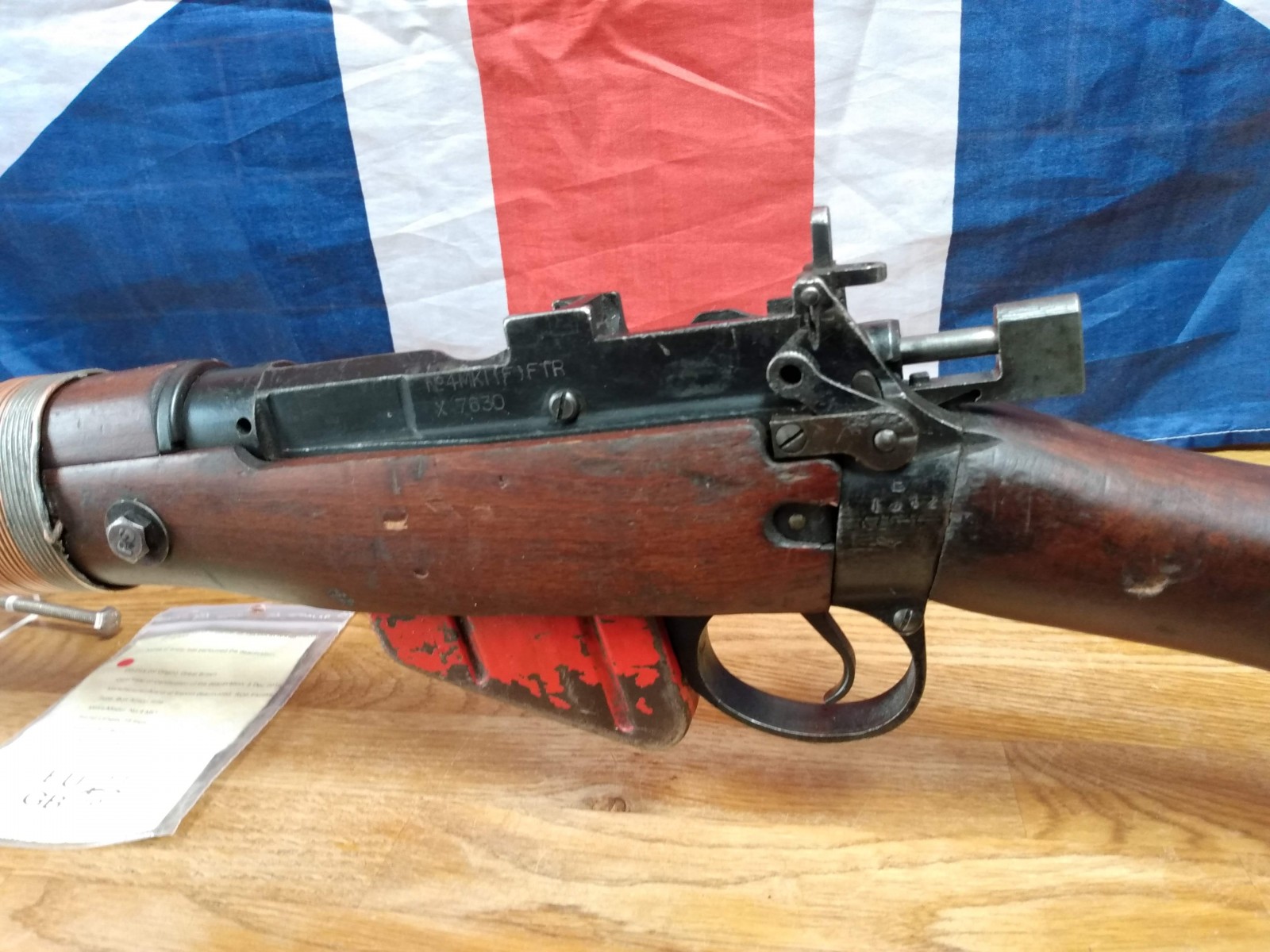 Lee Enfield Grenade Launcher 1942 WW2 Dated - Stuart Husband