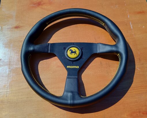 Ferrari Momo Veloce 340mm leather steering wheel